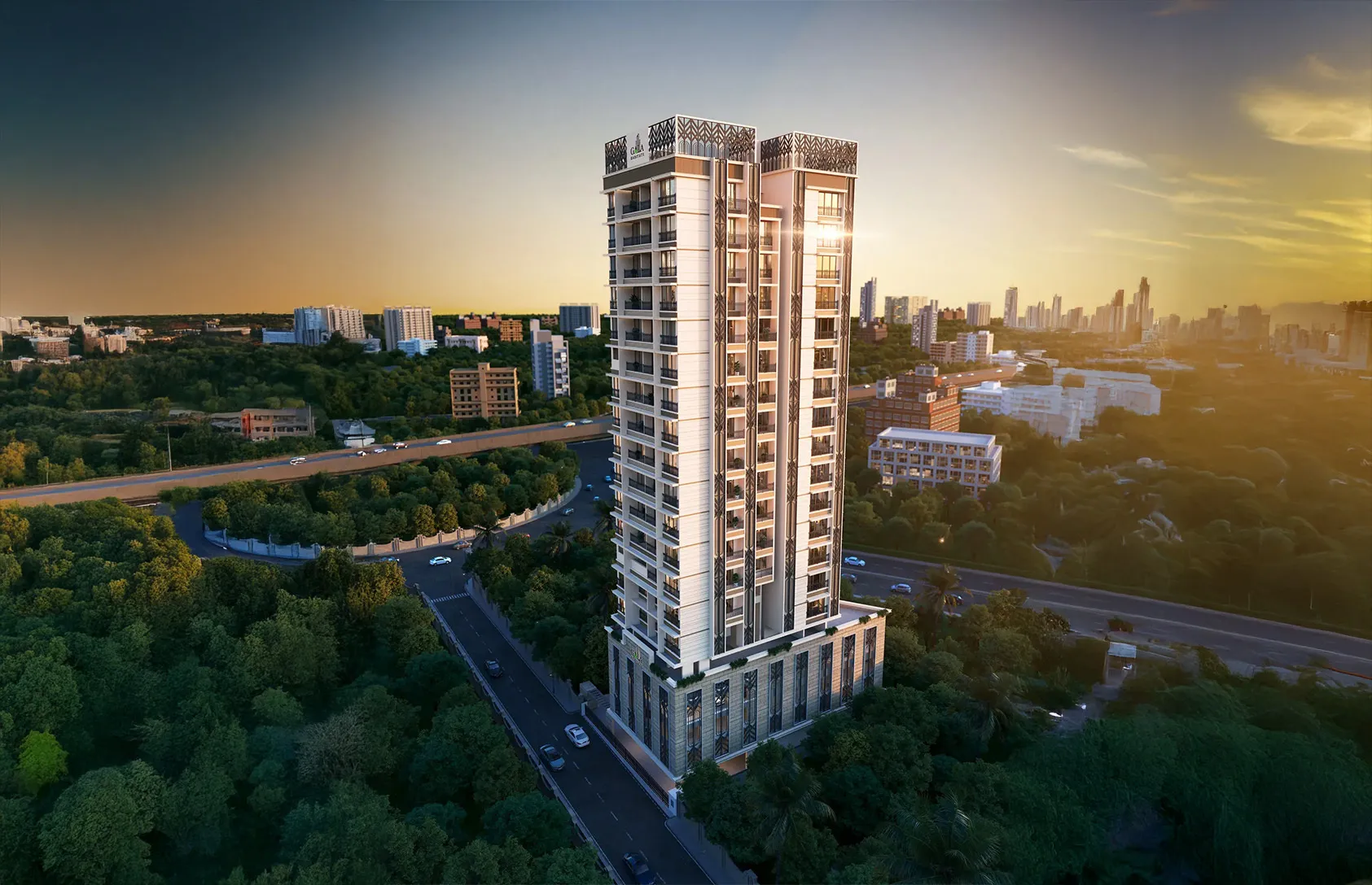 Paramount Matunga · facade study